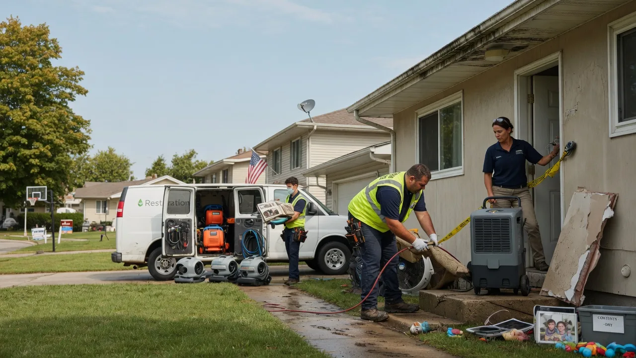Water Damage Restoration in Fries, VA near me